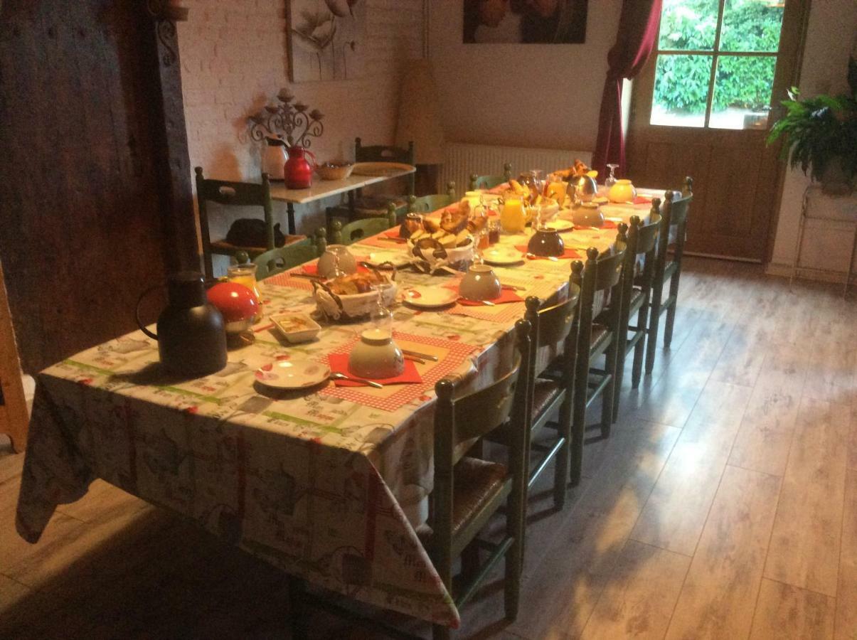 La Ferme Du Chateau Bed & Breakfast Tresnay Exterior photo